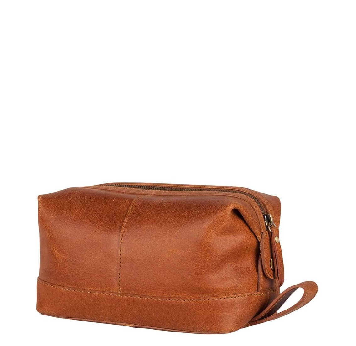 Burkely Vintage Riley Toiletry Bag cognac