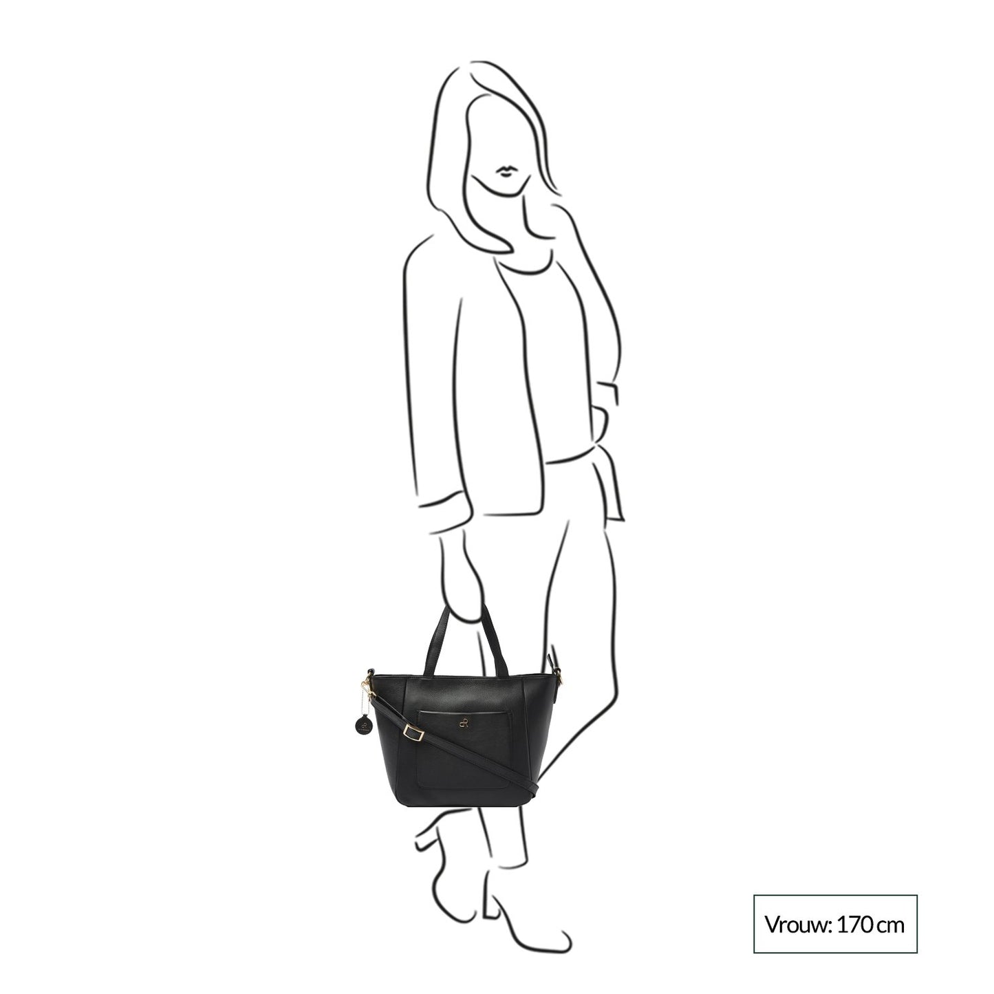 dR Amsterdam Faggio Hand/Shoulderbag camel
