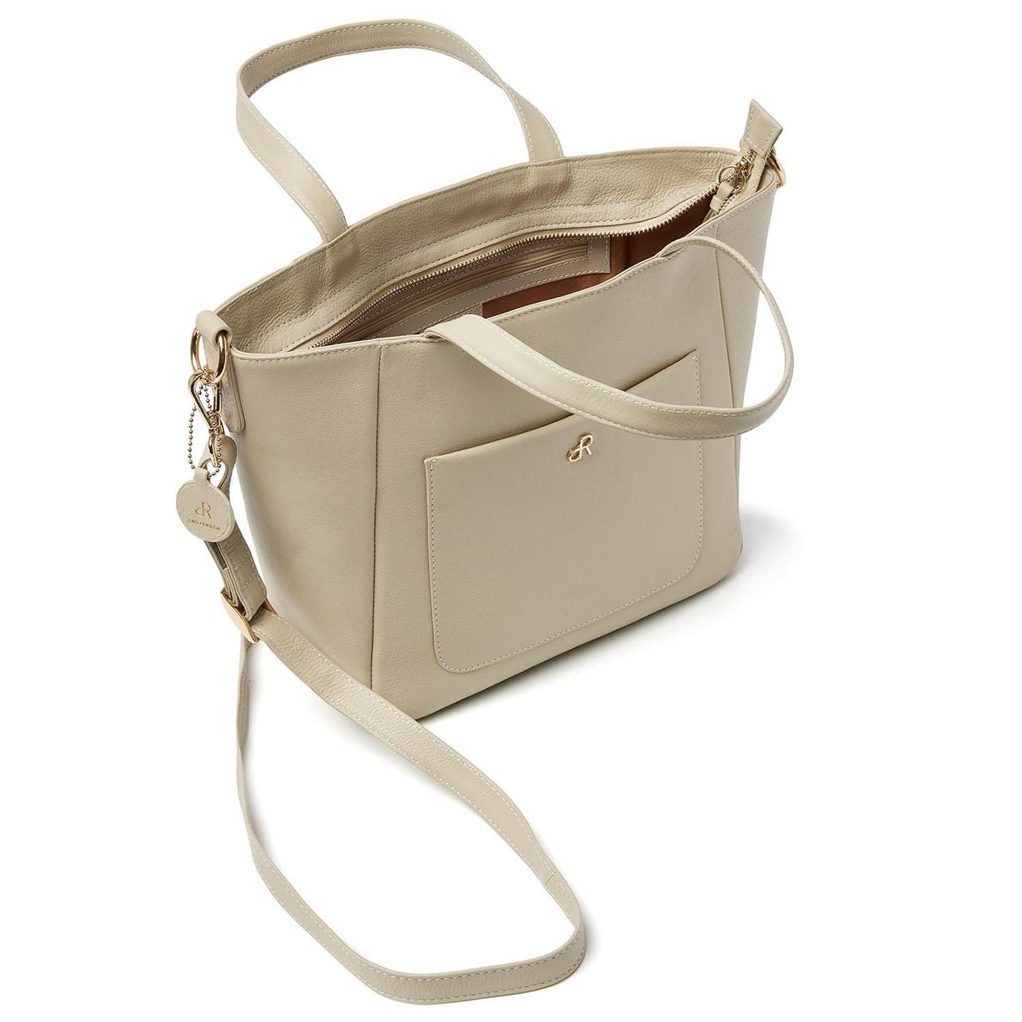 dR Amsterdam Faggio Hand/Shoulderbag cement