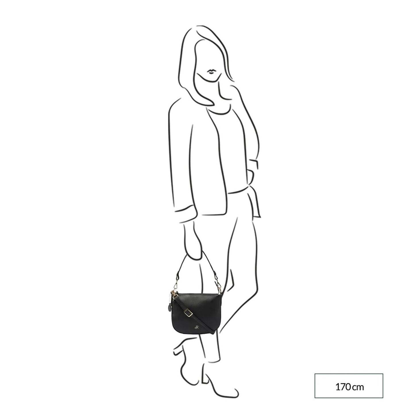 dR Amsterdam Faggio Shoulderbag cement
