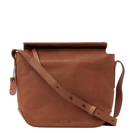 dR Amsterdam Tampa Schoudertas XIIII camel