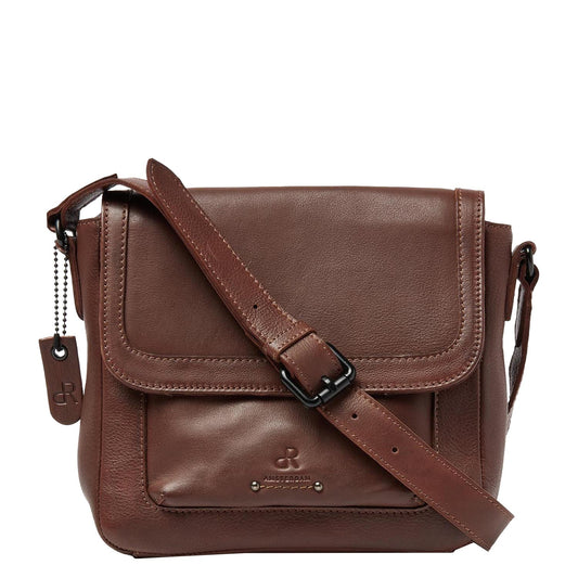 dR Amsterdam Tampa Shoulderbag 933725 brown