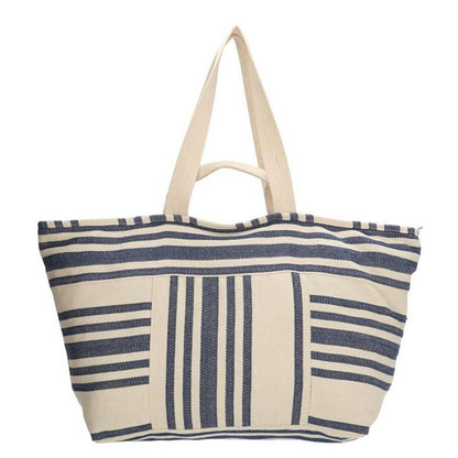 Zebra Trends Vintage Ocean Strandtas navy
