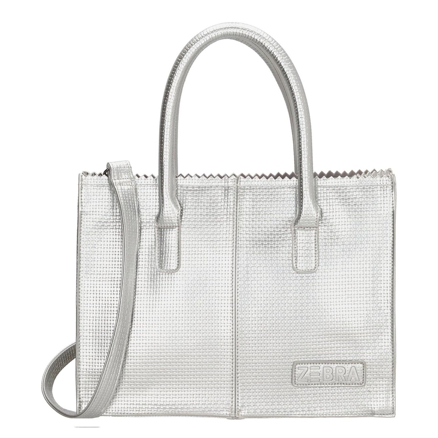 Zebra Trends Emilia Handtas zilver