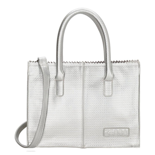 Zebra Trends Emilia Handtas zilver