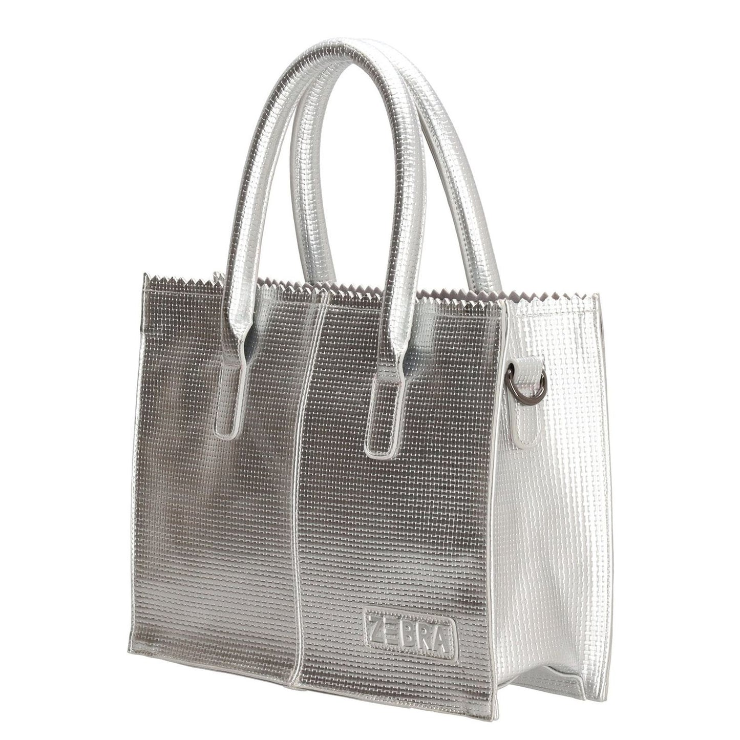 Zebra Trends Emilia Handtas zilver