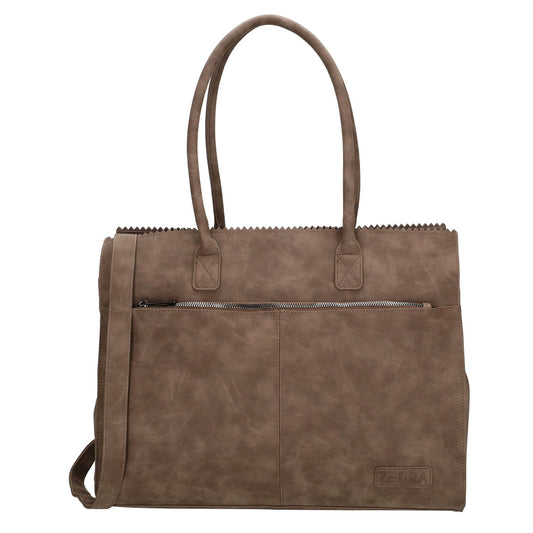 Zebra Trends Noa Laptop Bag Dark Brown