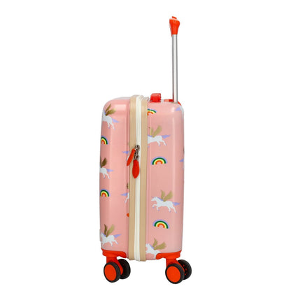 Zebra Trends Travel Kinderkoffer roze