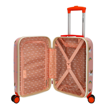 Zebra Trends Travel Kinderkoffer roze