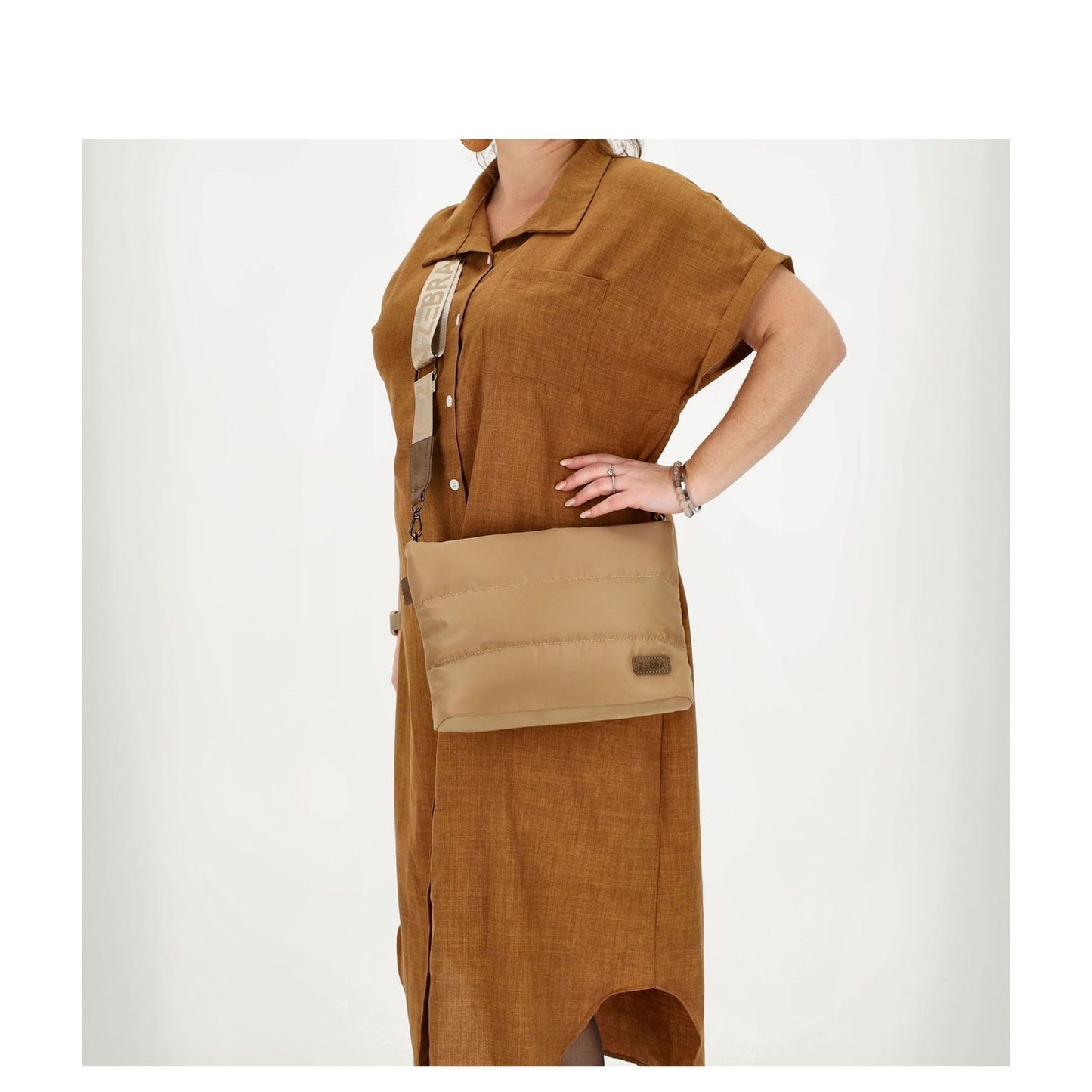 Zebra Trends Elske Shoulderbag taupe