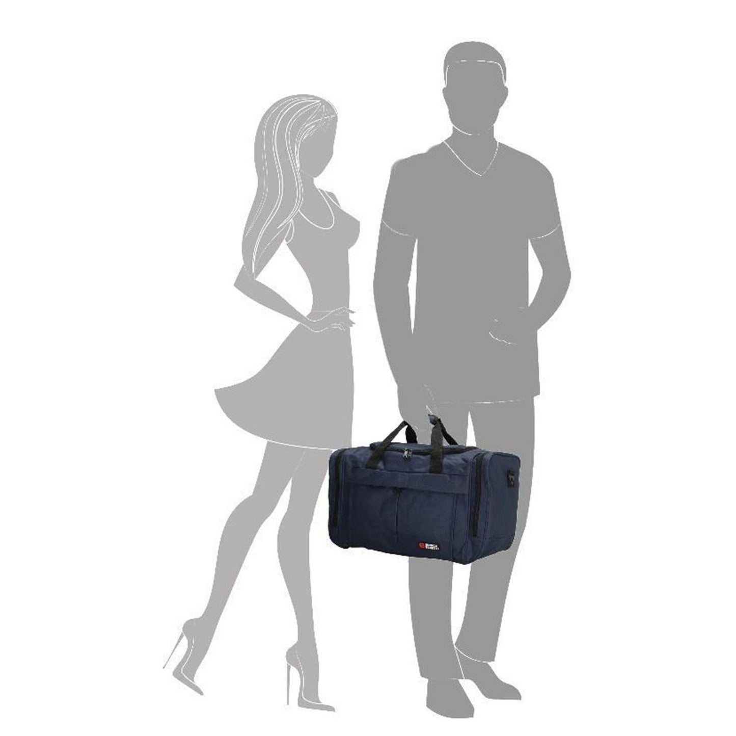 Enrico Benetti Amsterdam Sport / Travelbag 55 blauw