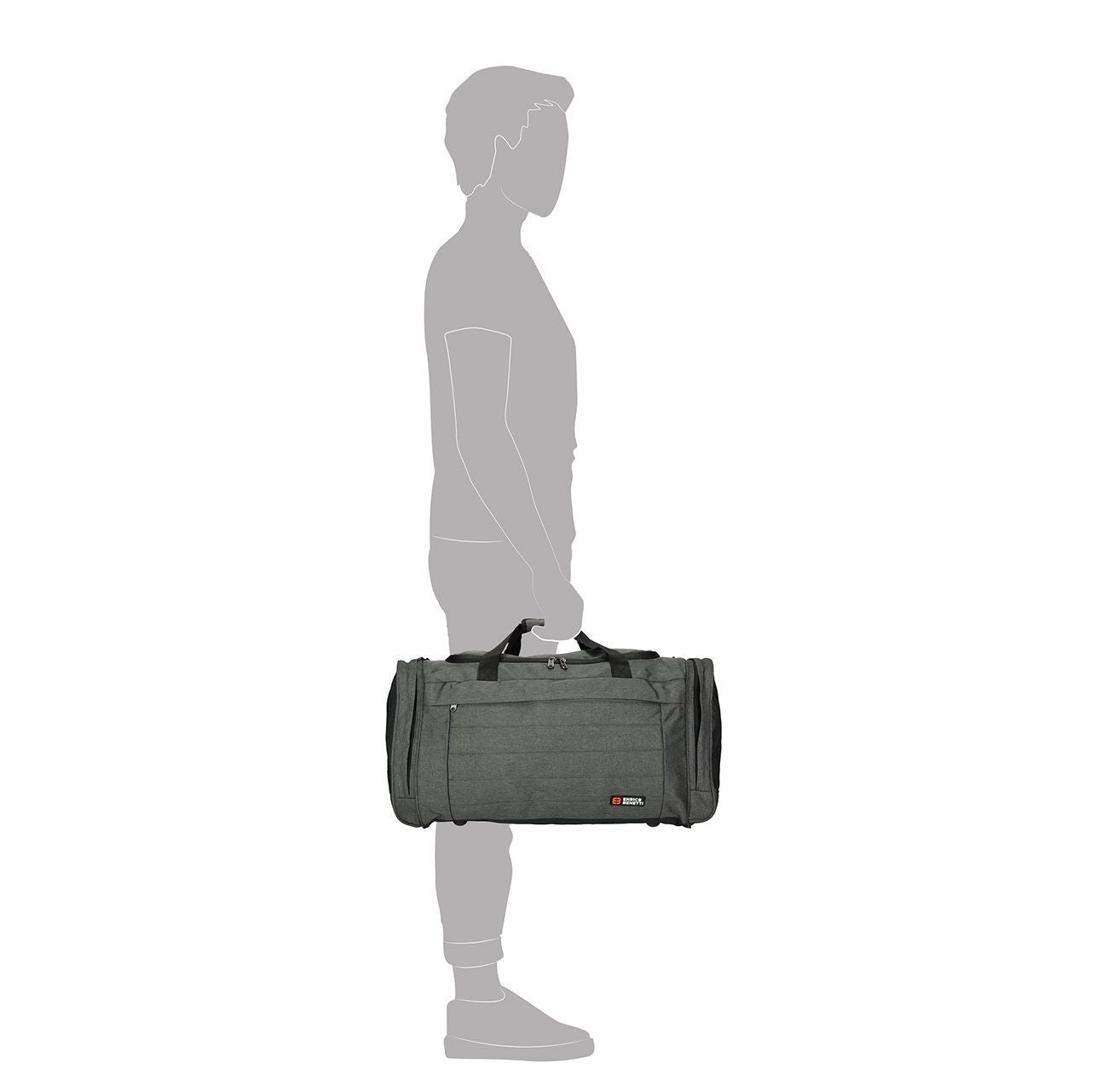 Enrico Benetti Montevideo Sport / Travel Bag 60L grey