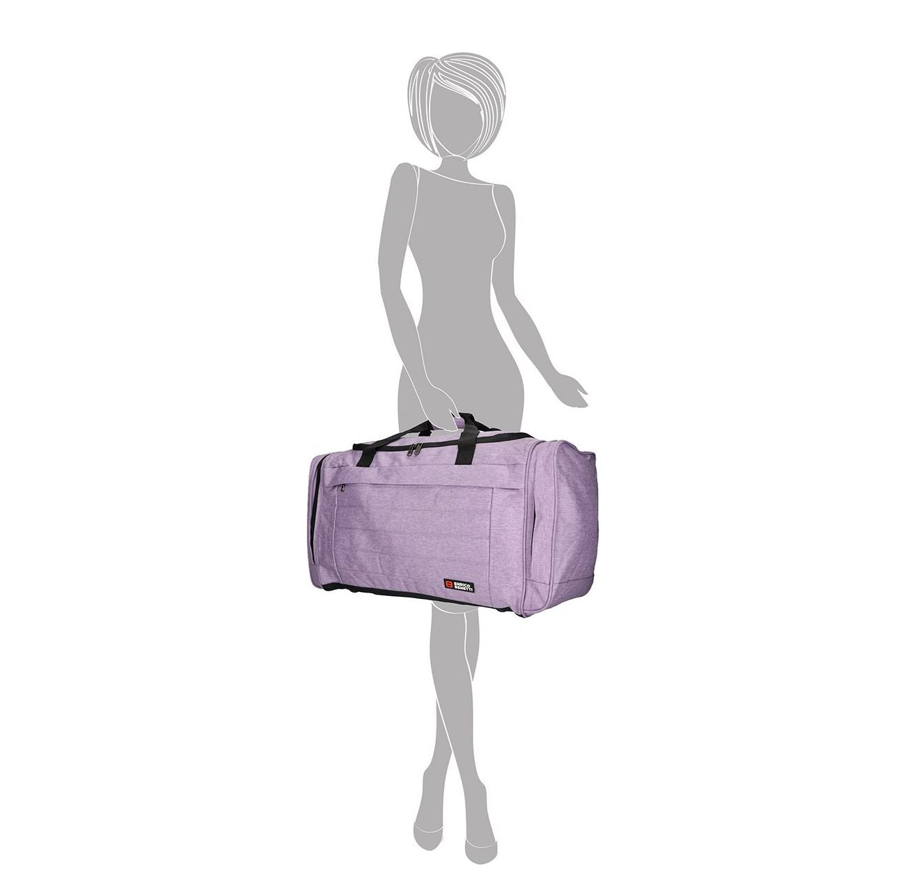 Enrico Benetti Montevideo Sport / Travel Bag 60L lila