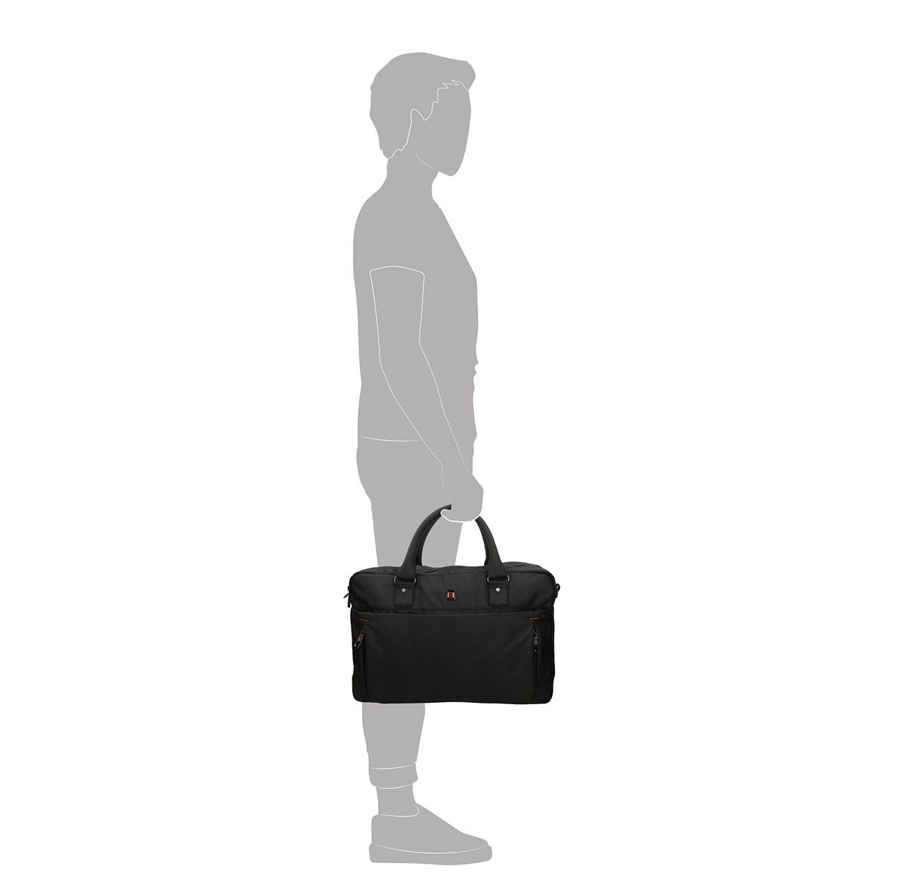 Enrico Benetti Cornell Laptop Bag 17'' black