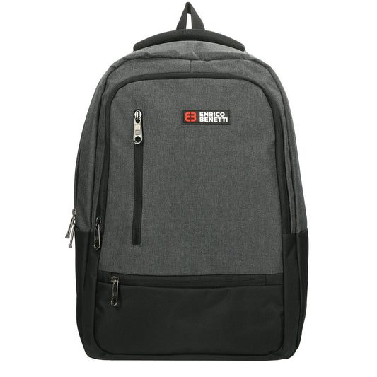 Enrico Benetti Hamburg 15'' Laptop Backpack gray