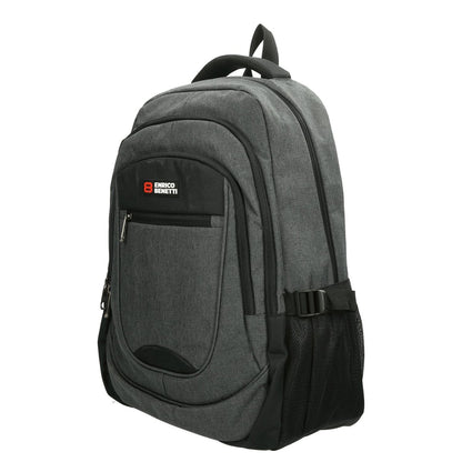 Enrico Benetti Hamburg 17'' Laptop Backpack grey