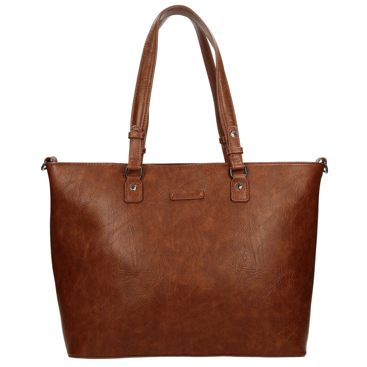 Enrico Benetti Caen Shopper 15'' cognac