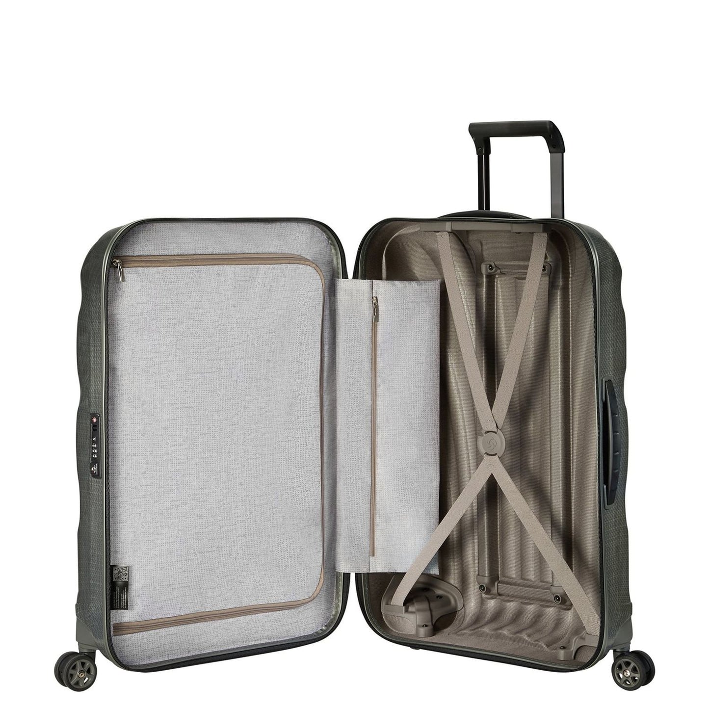 Samsonite C-Lite Spinner 75 metallic green