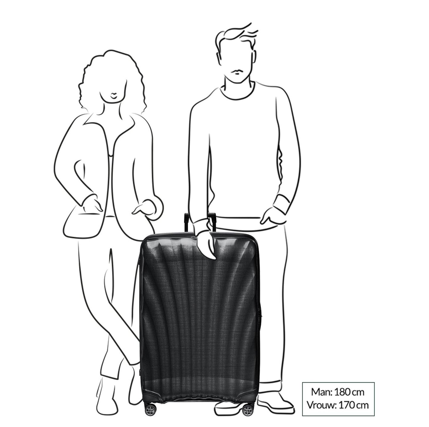 Samsonite C-Lite Spinner 86 midnight blue