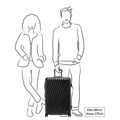 TUMI 19 Degree St EXP 4 Whl P/C black texture