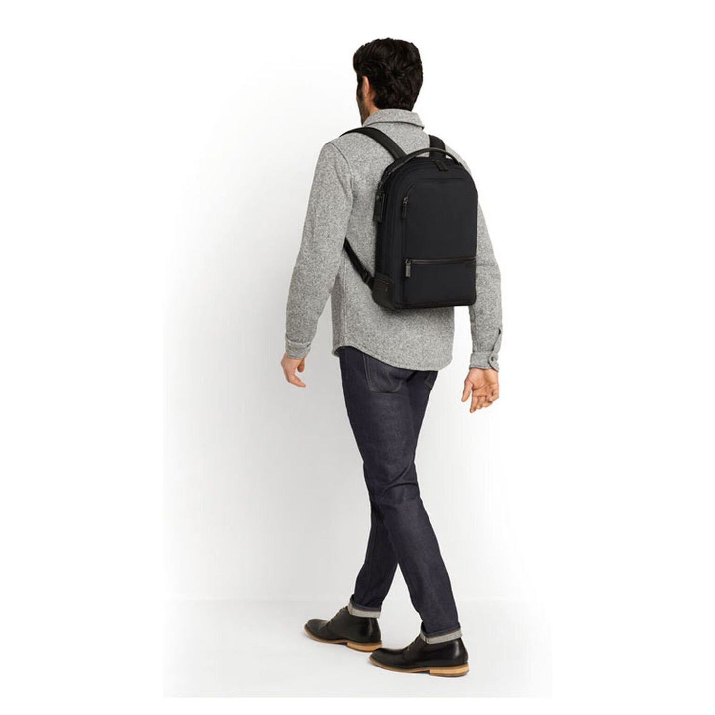 TUMI Harrison Bradner Backpack Leather cognac