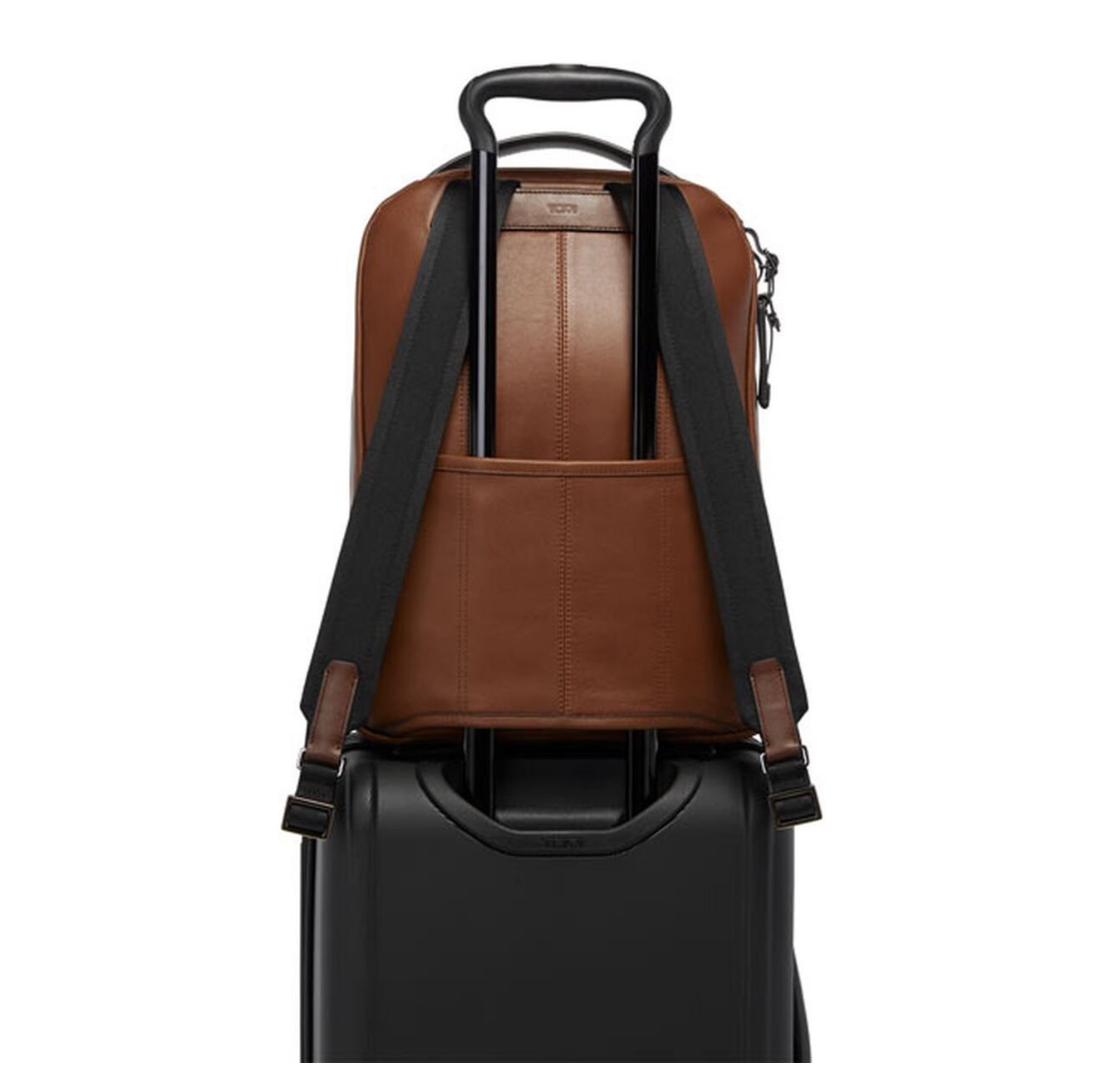 TUMI Harrison Bradner Backpack Leather cognac