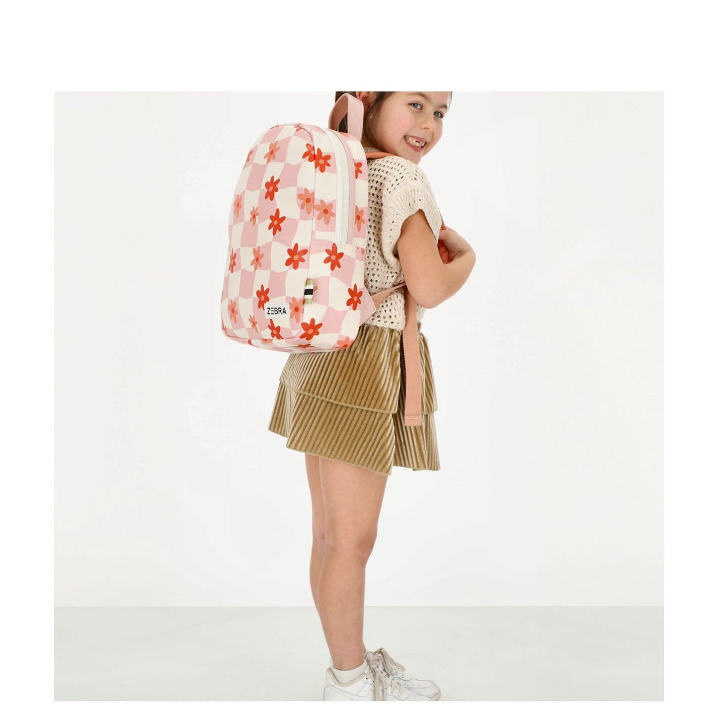 Zebra Trends Saar Backpack flowers