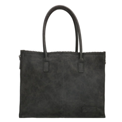 Zebra Trends Natural Bag Lisa Shopper zwart