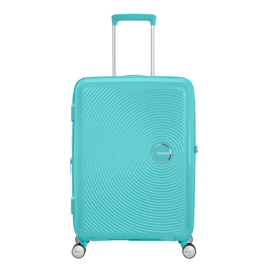American Tourister Soundbox Spinner 67 Expandable poolside blue
