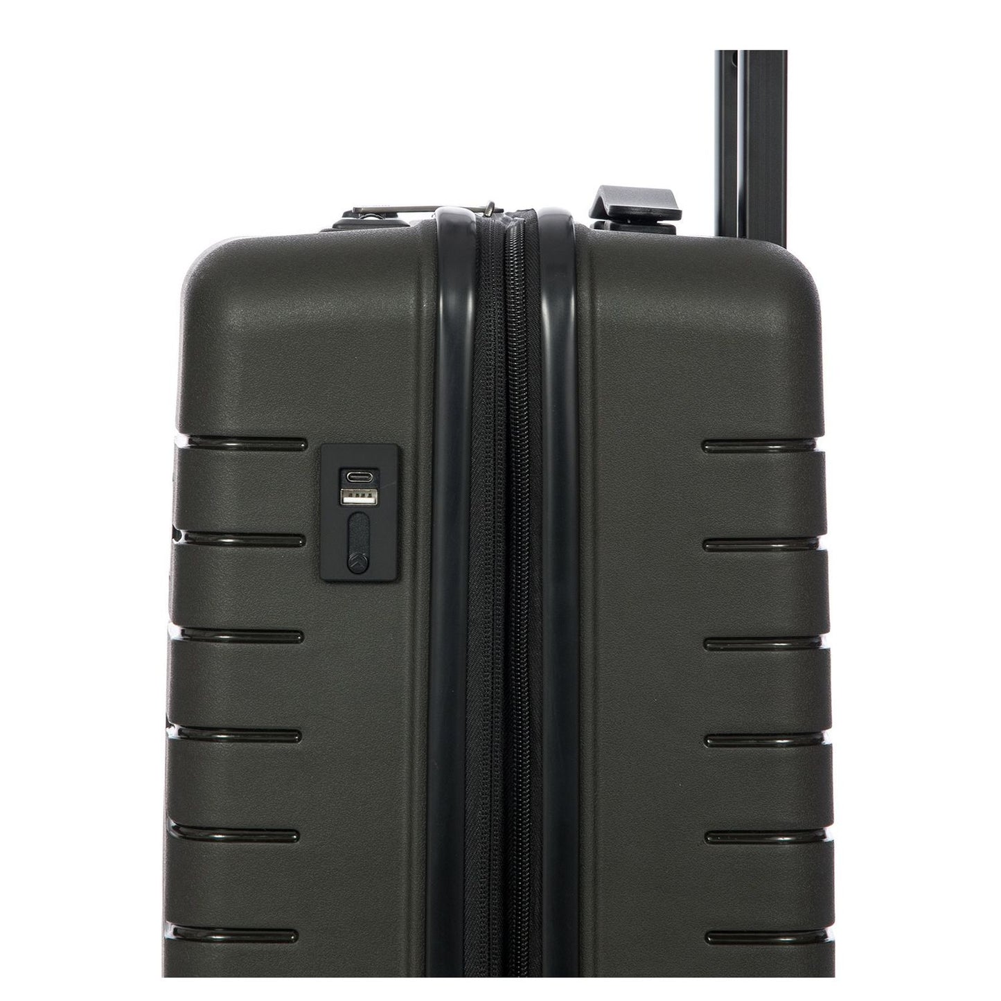 Bric's Ulisse Trolley Expandable 55 USB olive