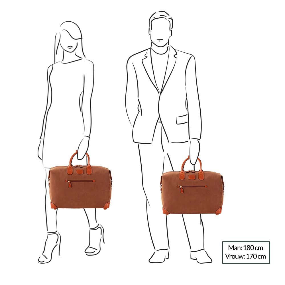Bric's Life Travel Bag 46 camel