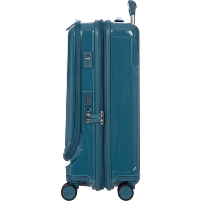 Bric's Positano Cabin Trolley 55 with Pocket sea green