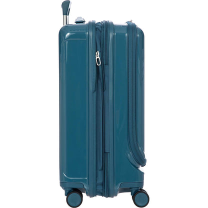 Bric's Positano Cabin Trolley 55 with Pocket sea green