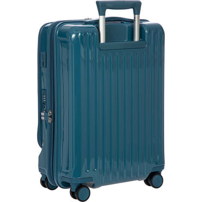 Bric's Positano Cabin Trolley 55 with Pocket sea green