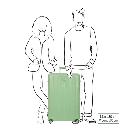 Bric's Positano Trolley 81 sage green