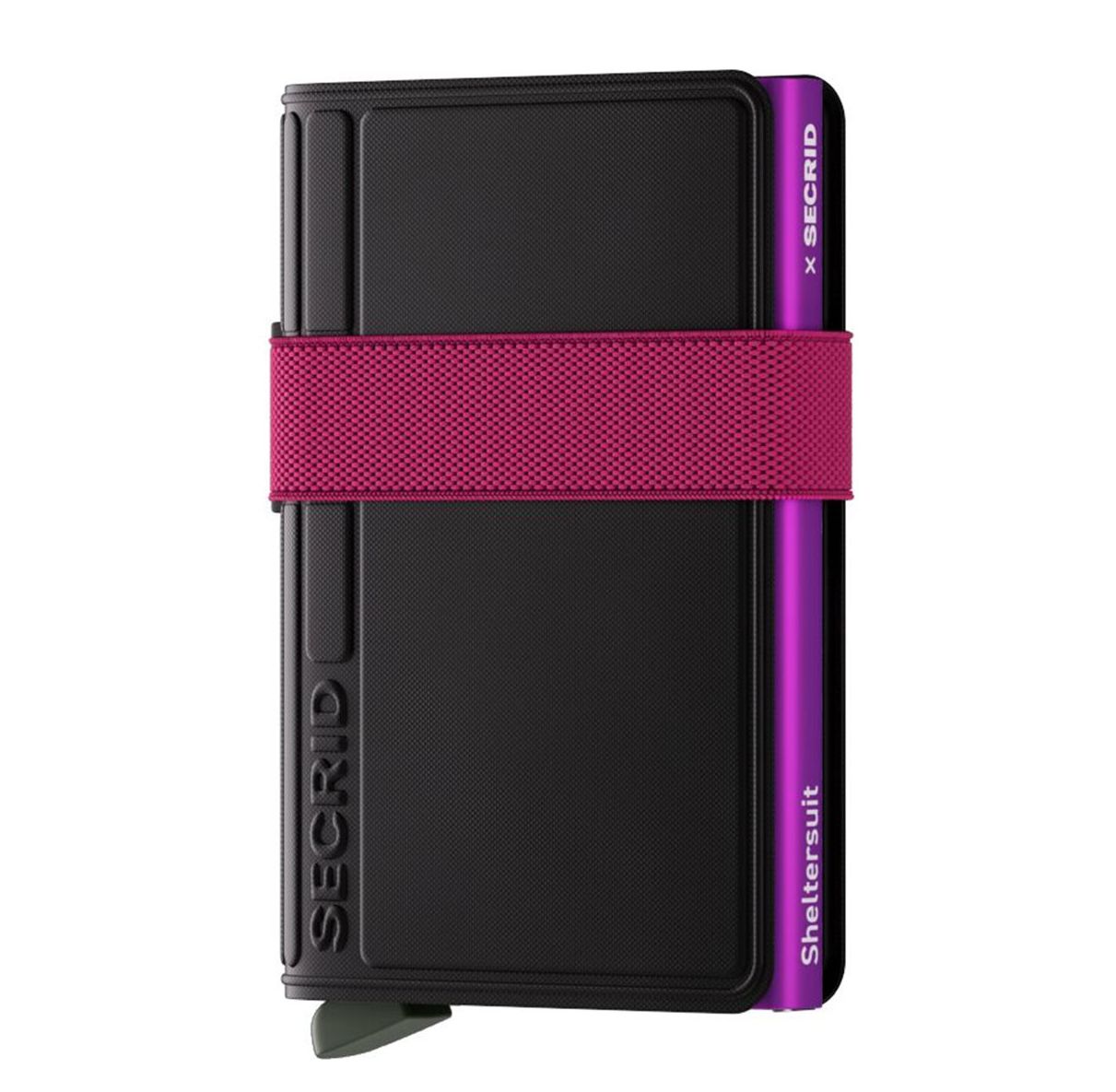 Secrid x Sheltersuit Bandwallet TPU black-fuchsia
