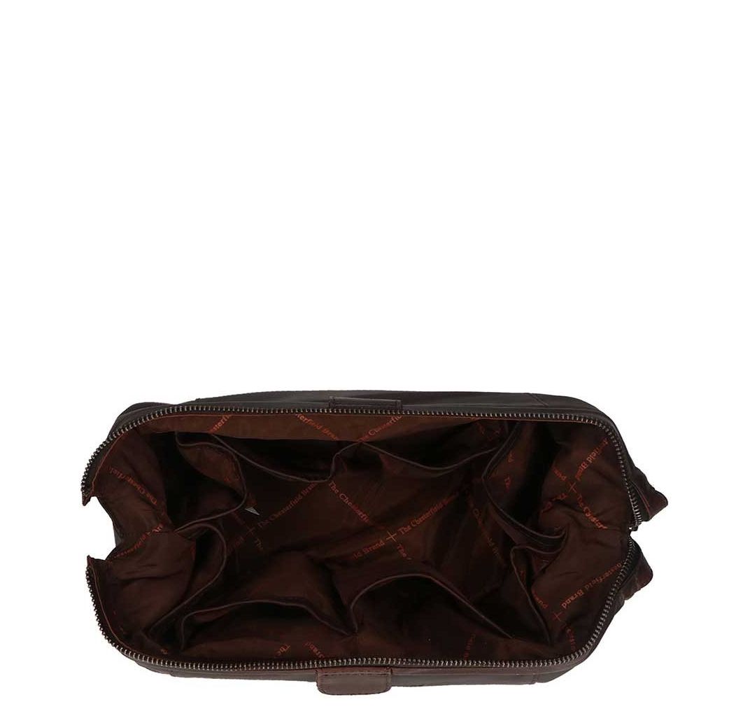 The Chesterfield Brand Vince Toiletbag brown