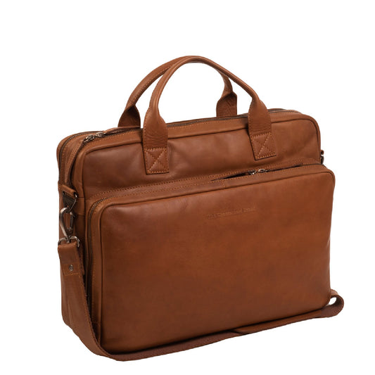 The Chesterfield Brand Jackson Laptop bag cognac