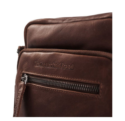 The Chesterfield Brand Birmingham Schoudertas brown