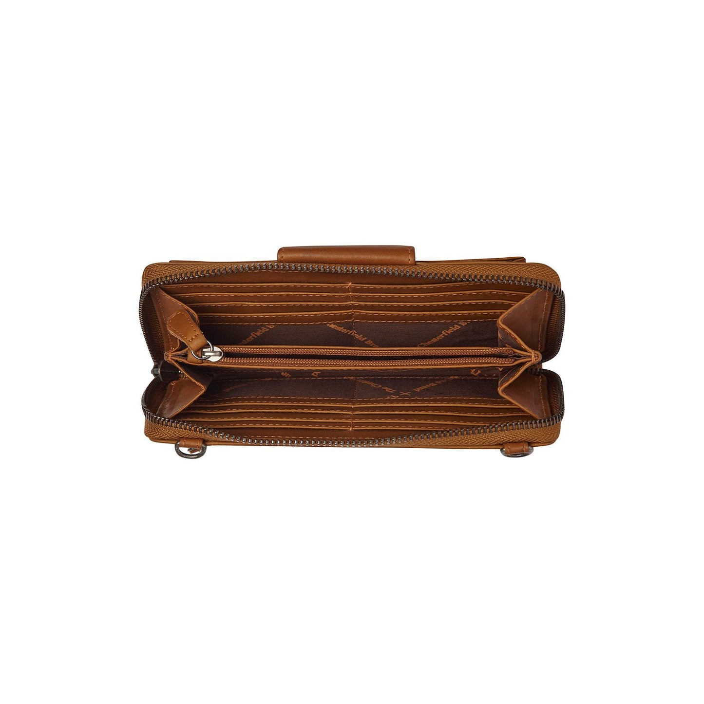 The Chesterfield Brand Taipei Telefoontasje cognac