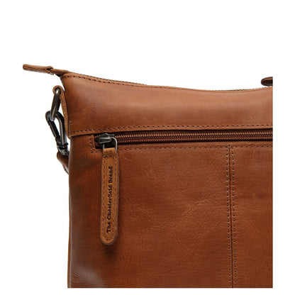 The Chesterfield Brand Faro Schoudertas cognac