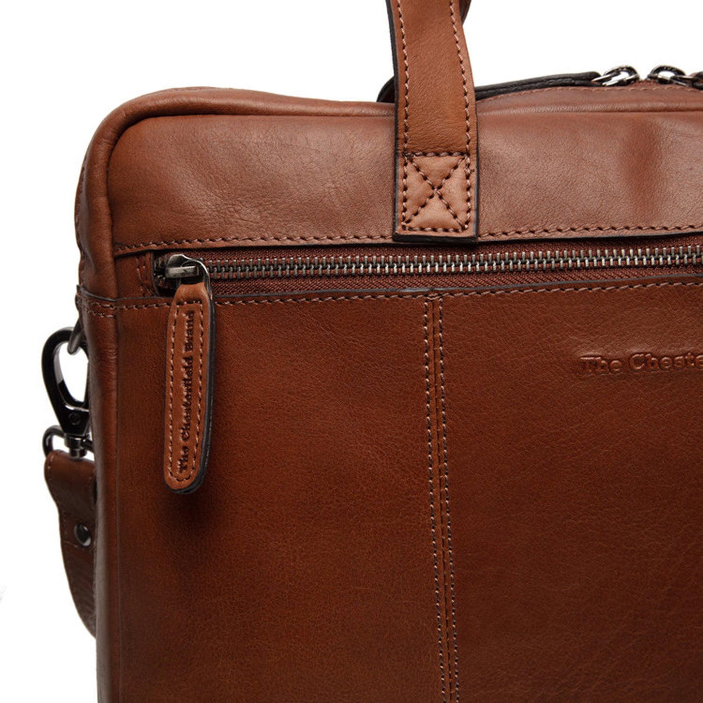 The Chesterfield Brand Modena Schoudertas cognac