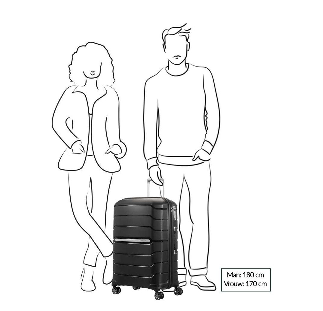 Samsonite Flux Spinner 68 Expandable black