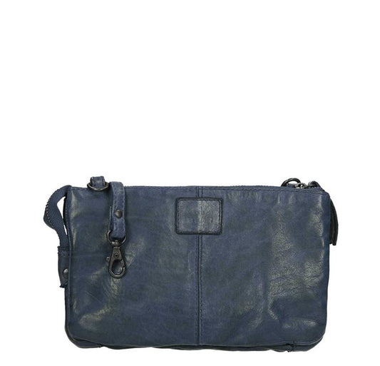 Bear Design Cow Lavato Clutch blue