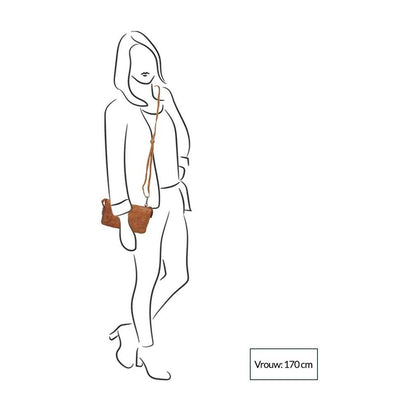 Bear Design Cow Lavato Clutch blue