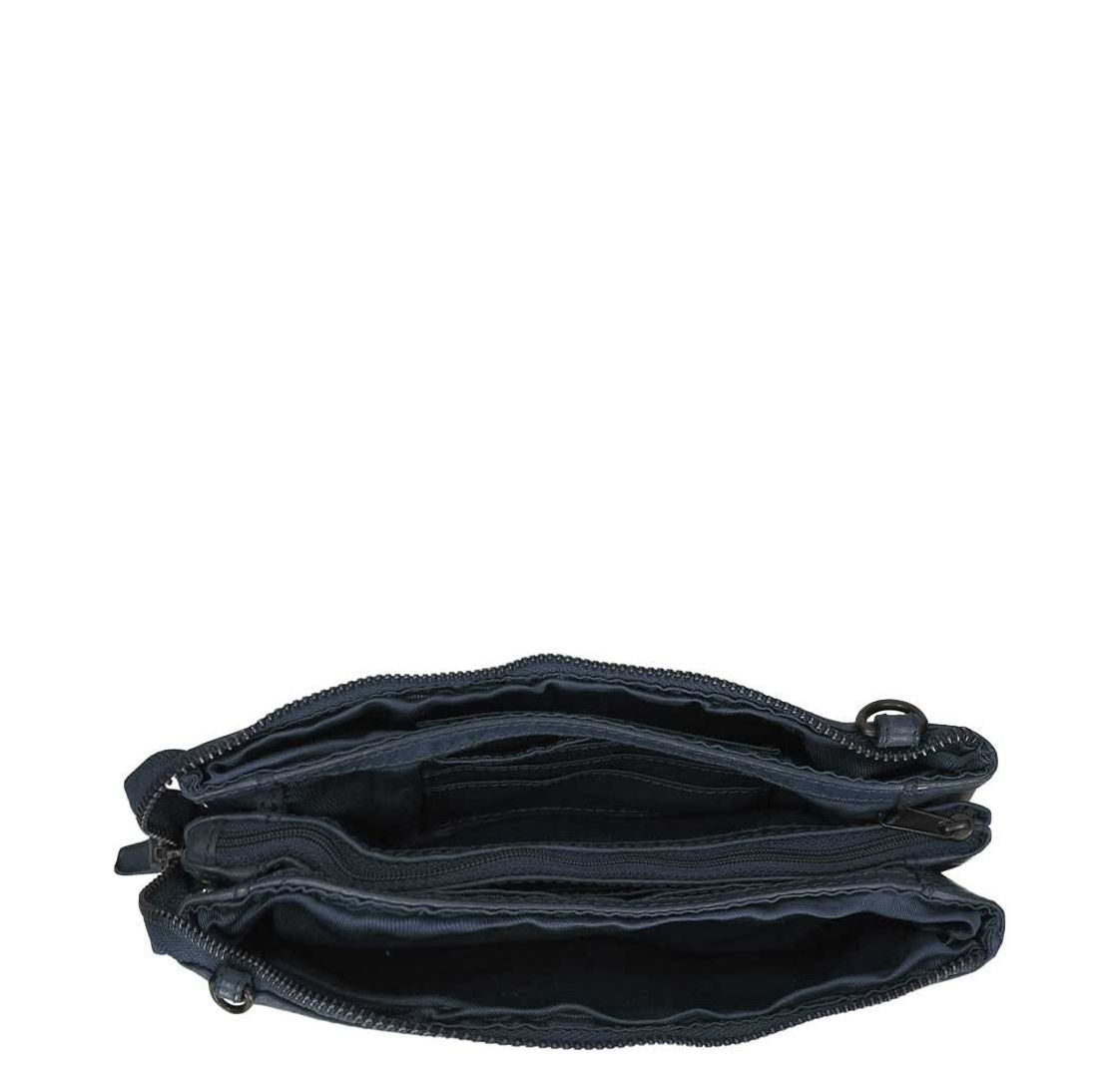 Bear Design Cow Lavato Clutch blue