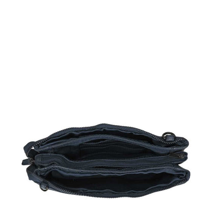Bear Design Cow Lavato Clutch blue