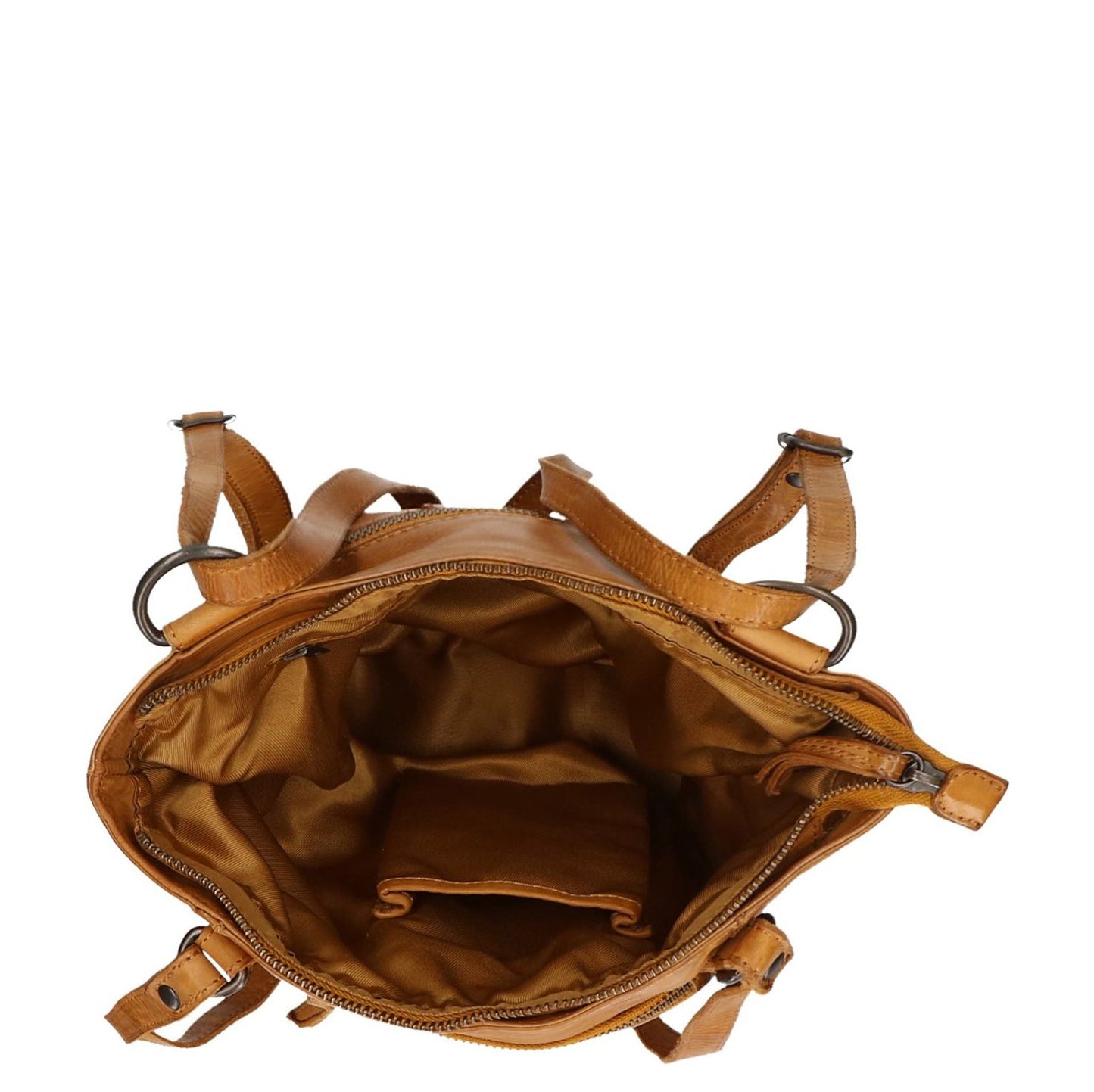 Bear Design Cow Lavato Schoudertas geel