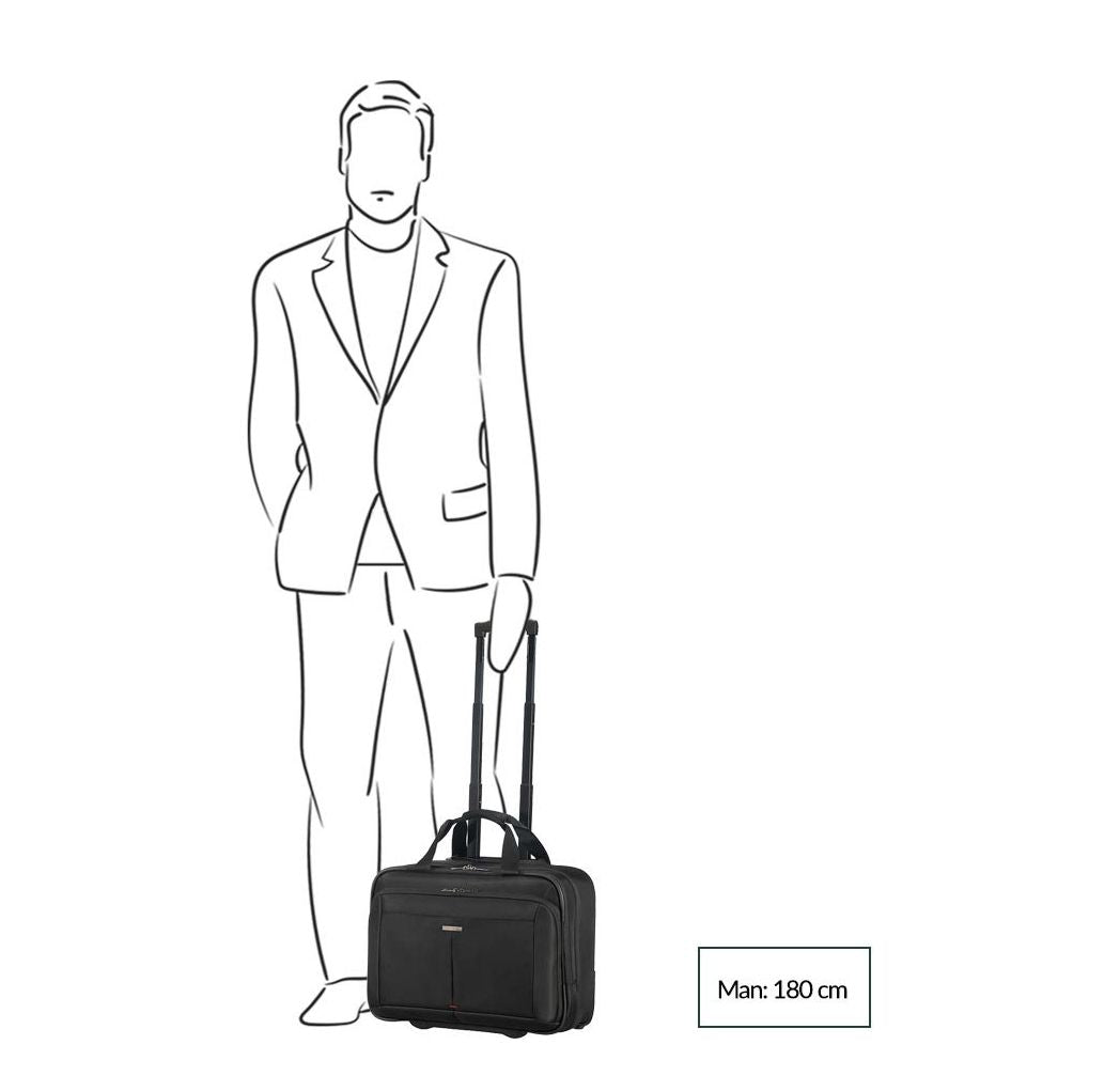 Samsonite GuardIT 2.0 Rolling Tote 17.3'' black
