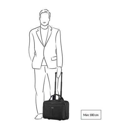 Samsonite GuardIT 2.0 Rolling Tote 17.3'' black